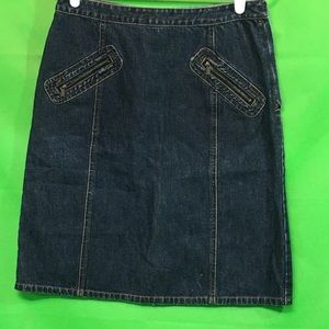 Women’s The Limited Denim Blue Jean Skirt